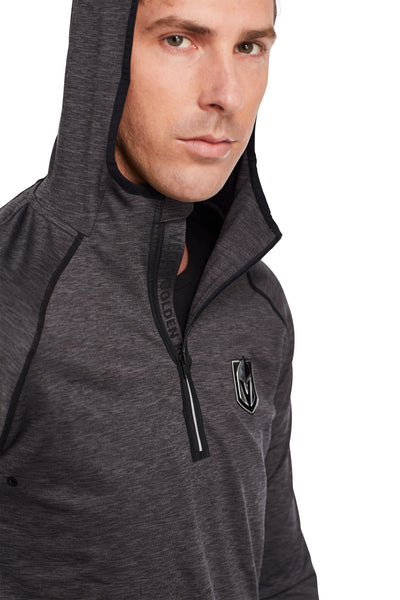 Vegas Knights Men s Quarter Zip Hoodie APEX HOODIE Five Hole