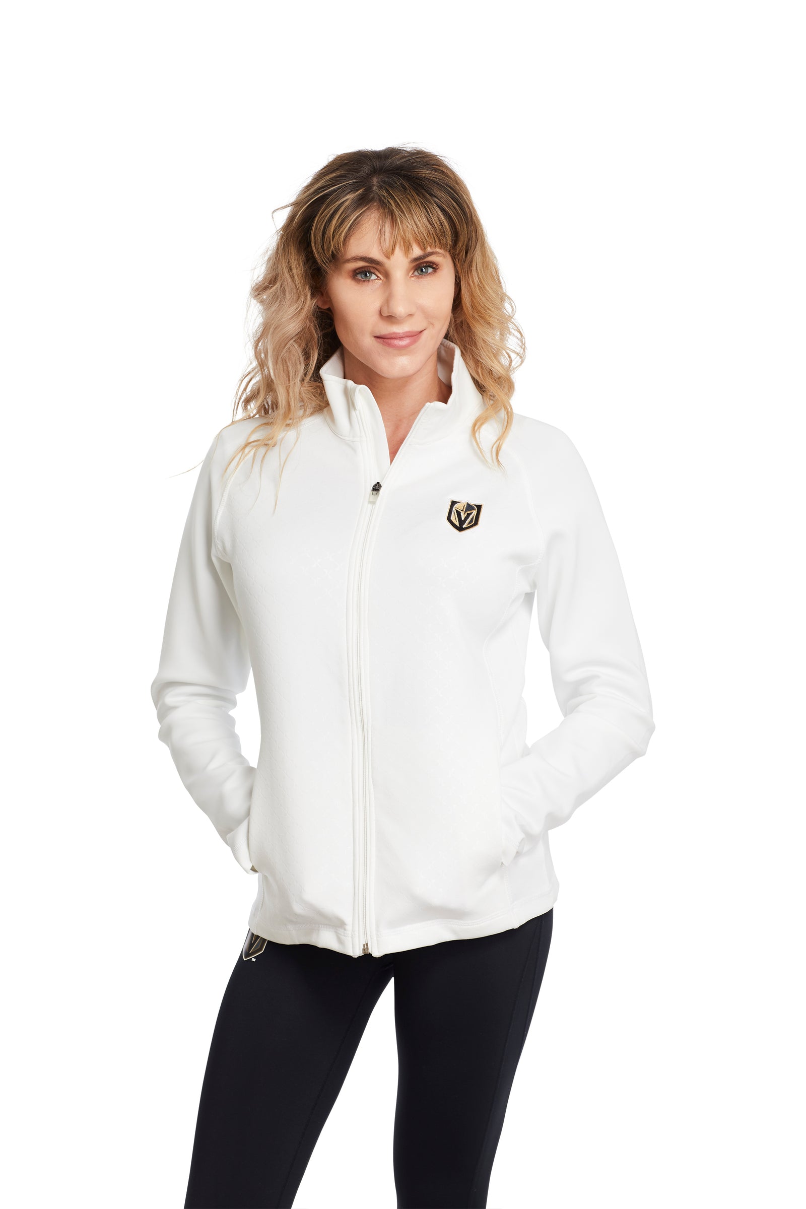 Women's Vegas Knights Full Zip Jacket | JEWEL - WHITE – Five